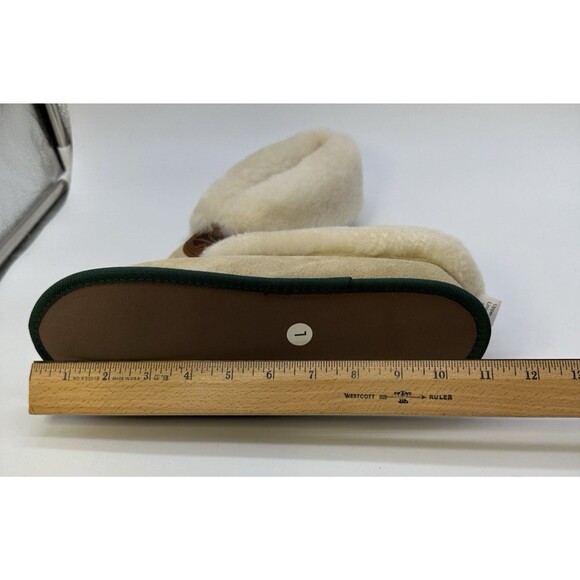 Canterbury Leather Sheepskin Slippers Regent Eva Sole Size L New Zealand New - Picture 16 of 16
